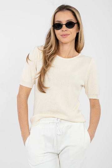 Megztinis šviesiai smėlio... 2