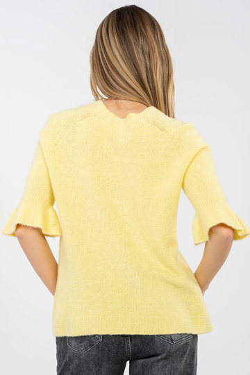 Megztinis šviesiai geltonas 2