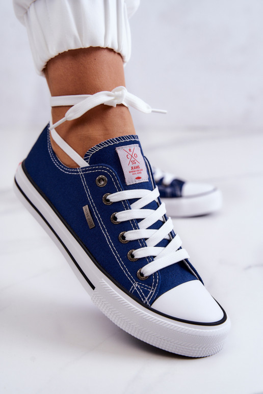   laisvalaikio batai Cross  JJ2R4012C tamsiai mėlynos spalvos