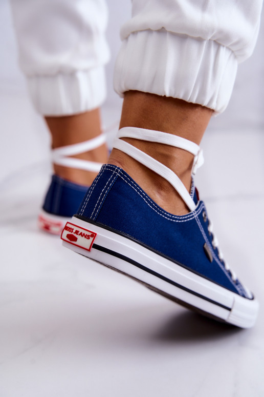   laisvalaikio batai Cross  JJ2R4012C tamsiai mėlynos spalvos