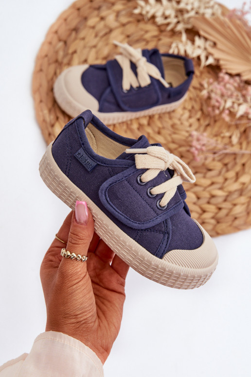 Vaikiški laisvalaikio batai HI-POLY SYSTEM BIG STAR NN374016 tamsiai mėlynos spalvos