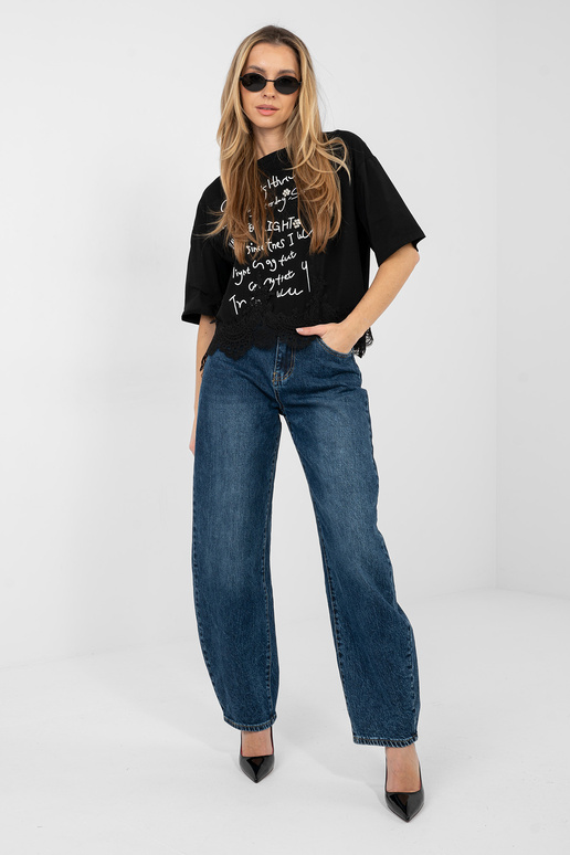 Marškinėliai IT BZ JL08.73 juodi