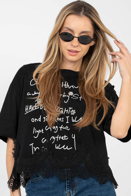 Marškinėliai IT BZ JL08.73 juodi