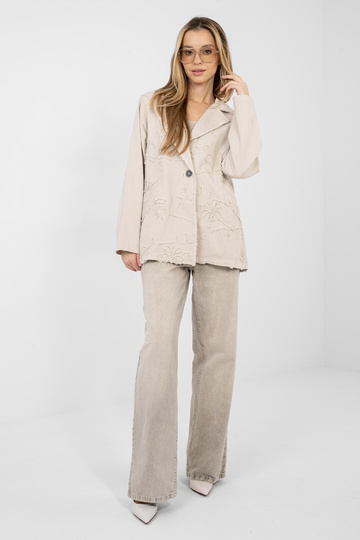 Švarkas IT MA smėlio spalvos