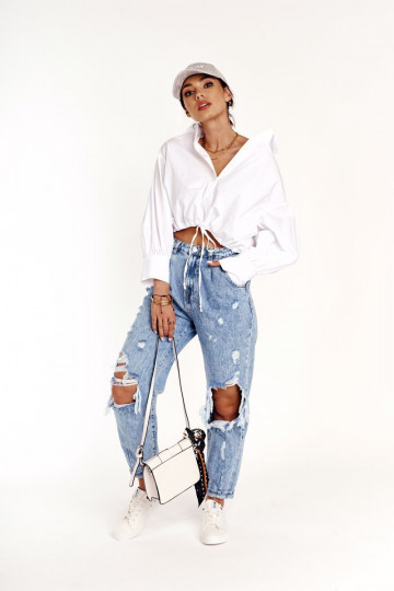  lygiapadžiai sportbačiai Big Star DD274451 baltos spalvos 2