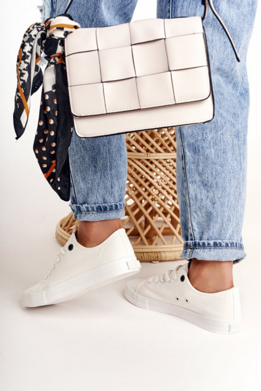  lygiapadžiai sportbačiai Big Star DD274451 baltos spalvos