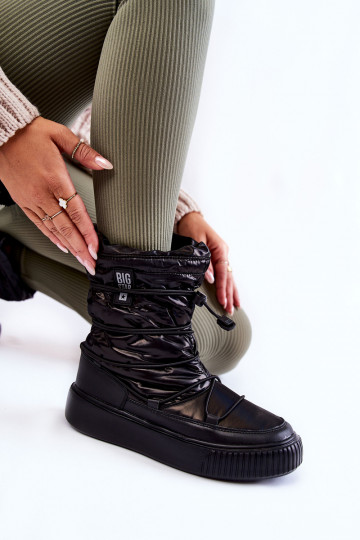  pašiltinti sniego batai Big Star KK274193 Juodos spalvos 2