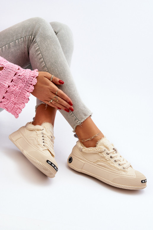   modelio batai GOE NN2N4060 smėlio spalvos