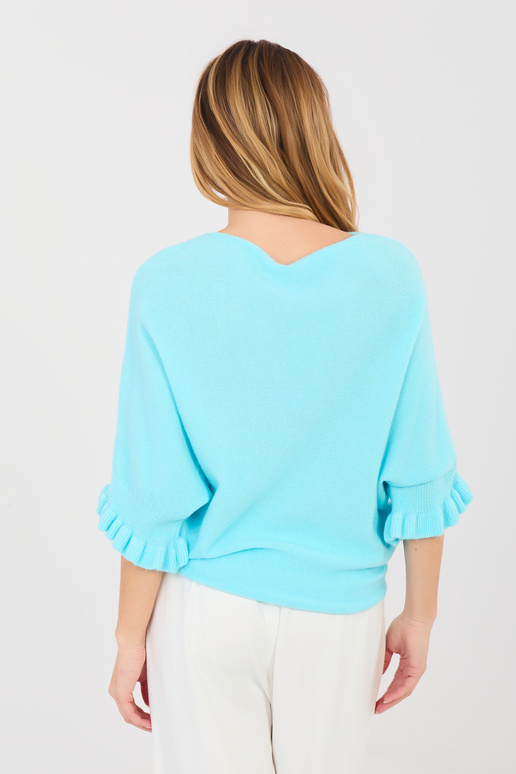 Megztinis turkio spalvos