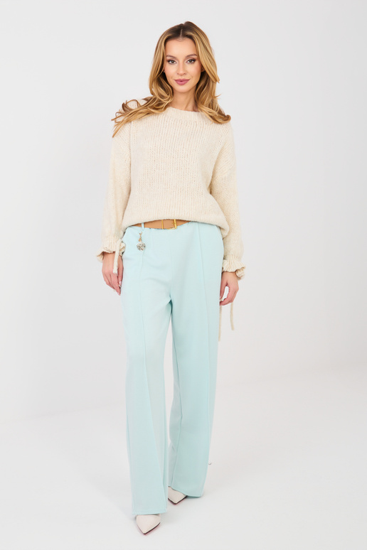 Megztinis šviesiai smėlio spalvos