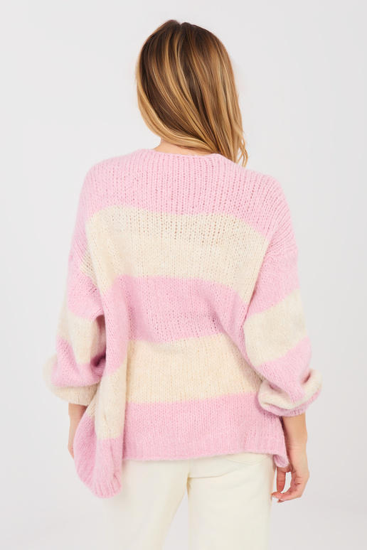 Megztinis šviesiai rožinis