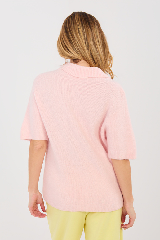 Megztinis šviesiai rožinis