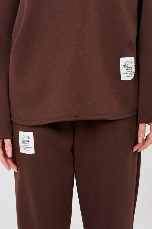 Komplektas IT tamsiai rudas