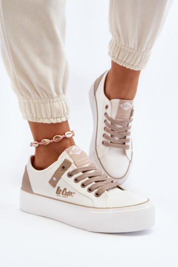  Laisvalaikio bateliai Lee Cooper LCW-24-31-2198 baltos spalvos 2