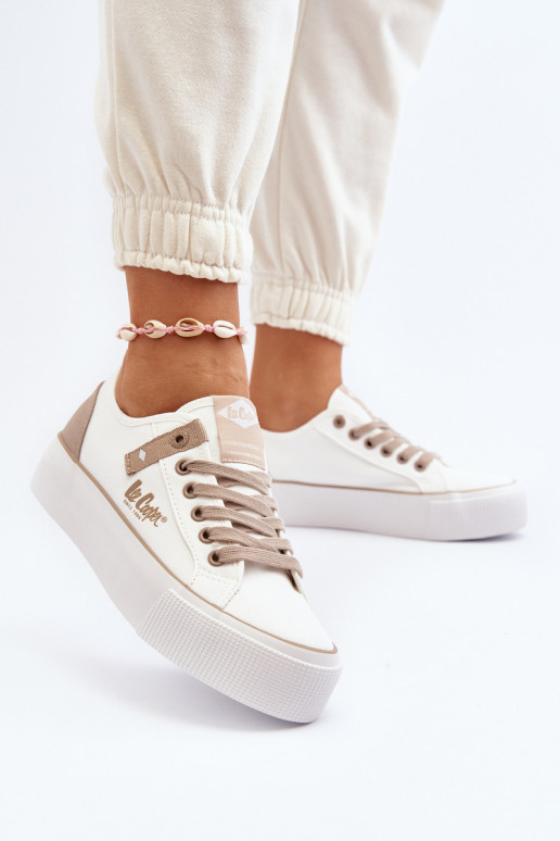  Laisvalaikio bateliai Lee Cooper LCW-24-31-2198 baltos spalvos