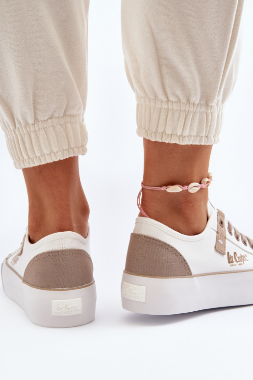  Laisvalaikio bateliai Lee Cooper LCW-24-31-2198 baltos spalvos