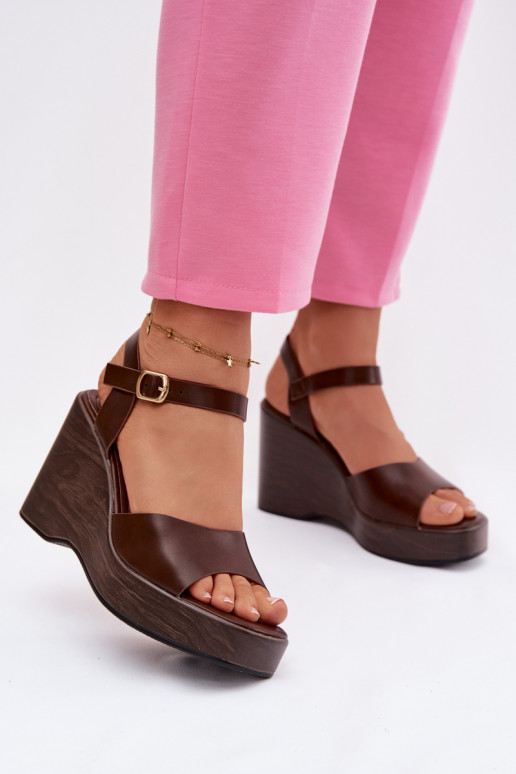 Moteriškos basutės  Eko   Czekoladowe Parilisse