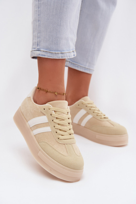  modelio batai  su platforma geltonos spalvos Giselia