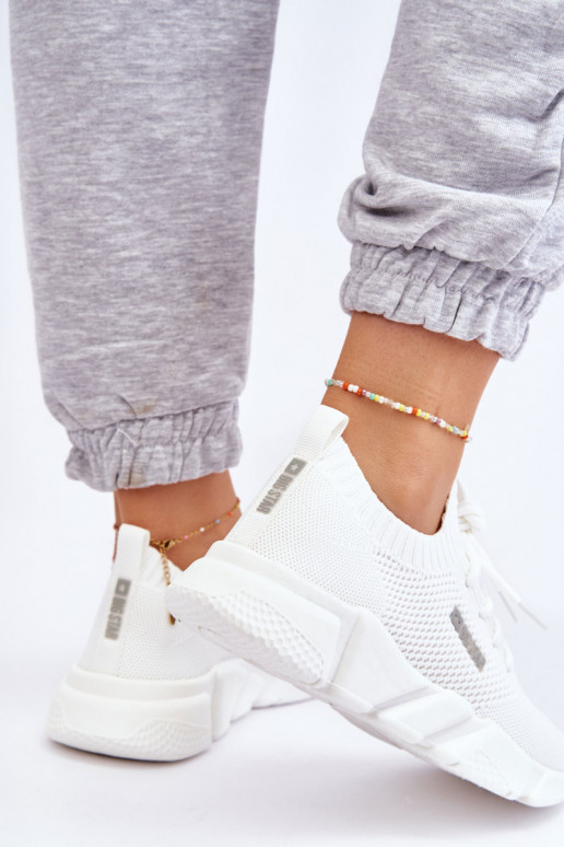    modelio batai Memory Foam System Big Star JJ274268 baltos spalvos