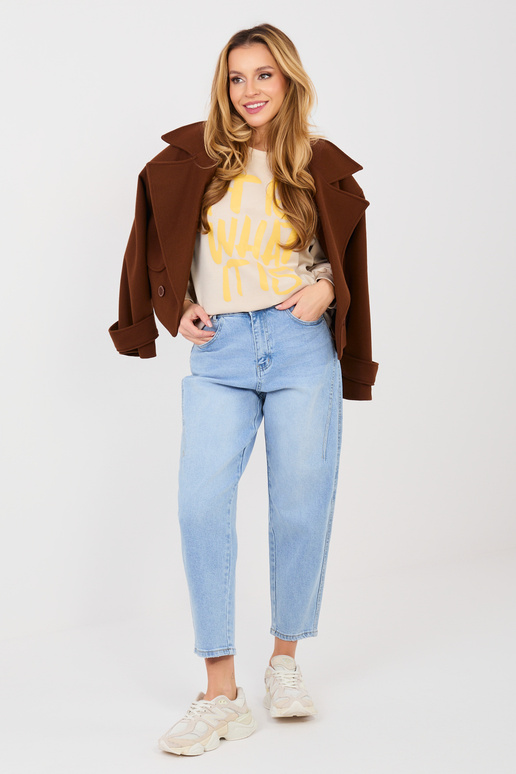 Bluza IT beige spalvos
