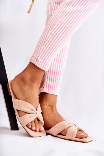  veliūriniai Šlepetės Šviesaus rausvo atspalvio Vanilla Sky 2