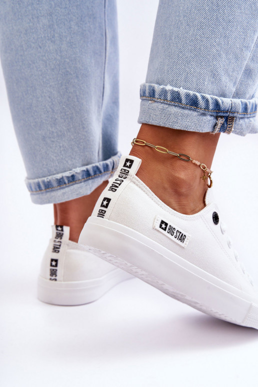  laisvalaikio batai Big Star KK274008 baltos spalvos
