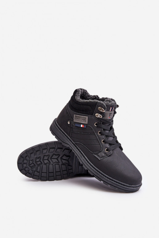 pašiltinti batai  McBraun Juodos spalvos