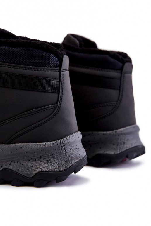  Pašiltinti žygio batai Cross  KK1R4027C Juodos spalvos