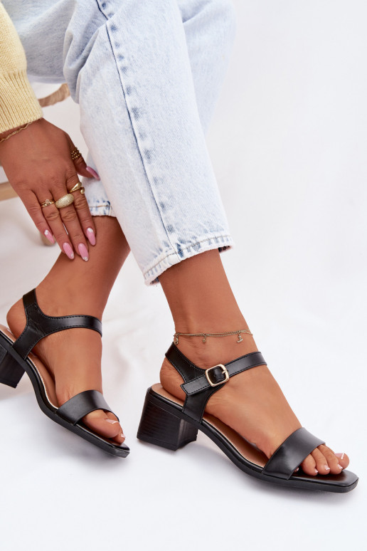 Moteriškos basutės Eko    Juodos spalvos Sabela