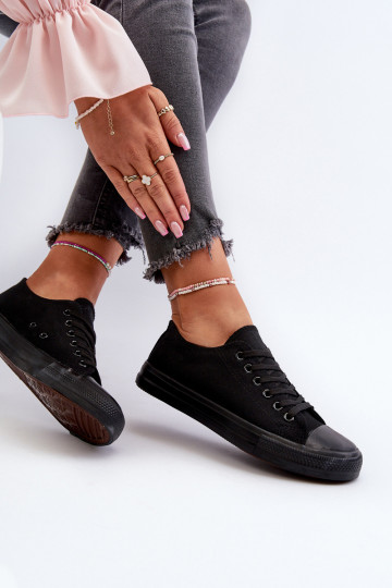 Klasikinio modelio sportbačiai  Juodos spalvos Caelira 2