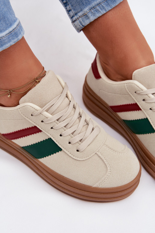  modelio batai  su platforma smėlio spalvos Janivelle