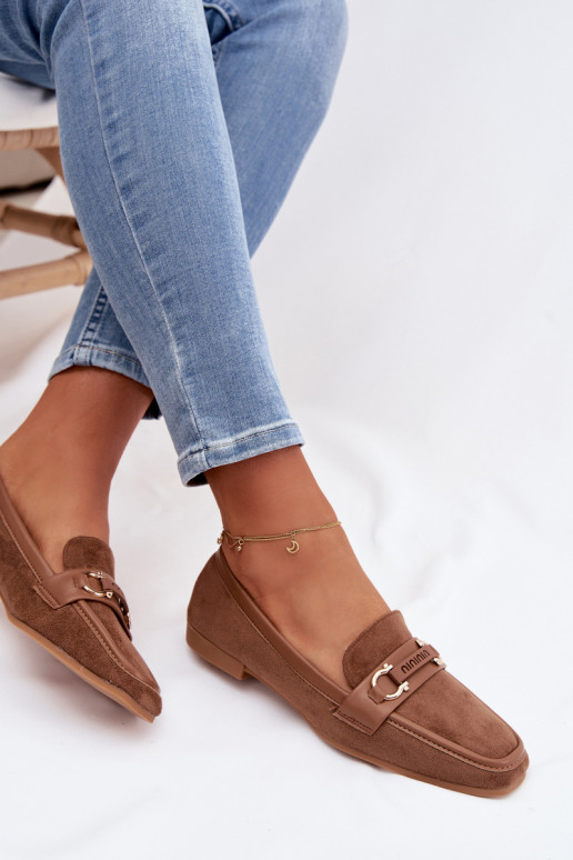 Mokasinai Mokasinai    rudos spalvos Evelora