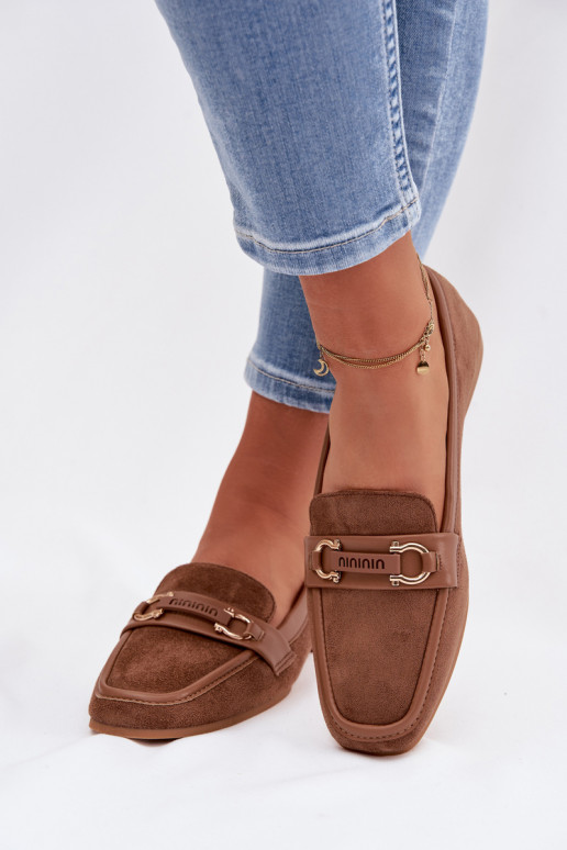 Mokasinai Mokasinai    rudos spalvos Evelora