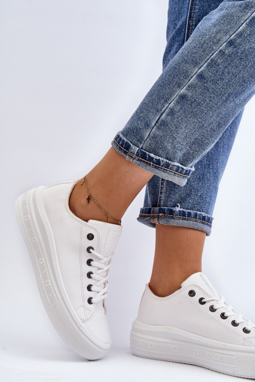  Laisvalaikio bateliai pašiltinti baltos spalvos Big Star MM274029