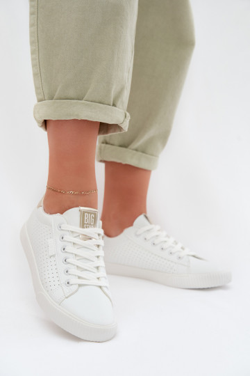laisvalaikio batai Sportbačiai  Eko   Big Star TT274020 baltos spalvos 2