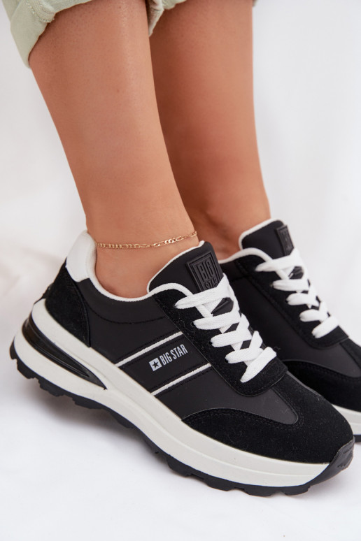  modelio batai sportiniai bateliai  Big Star TT274877 HI-POLY SYSTEM Juodos spalvos