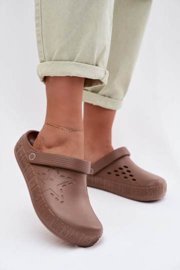 Šlepetės    Big Star TT274A085 rudos spalvos 2