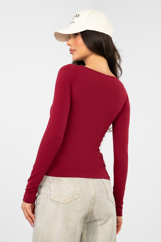 Marškinėliai RV BZ bordo