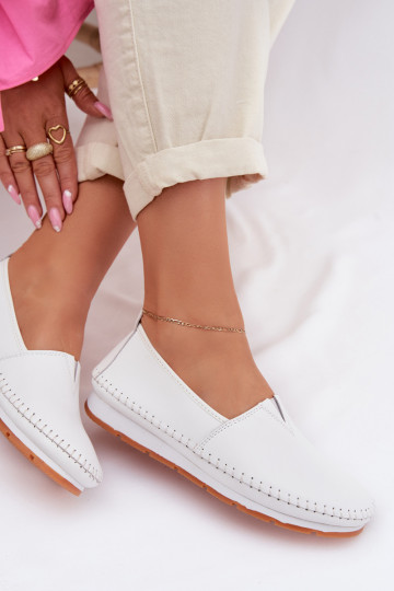   batai  S.Barski LR61-7051 baltos spalvos