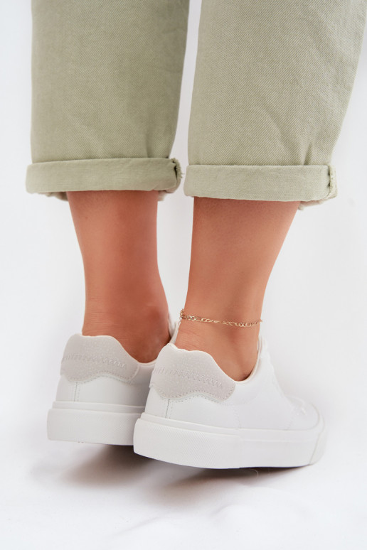 Moteriški sneakers modelio batai Big Star TT274008 baltos spalvos