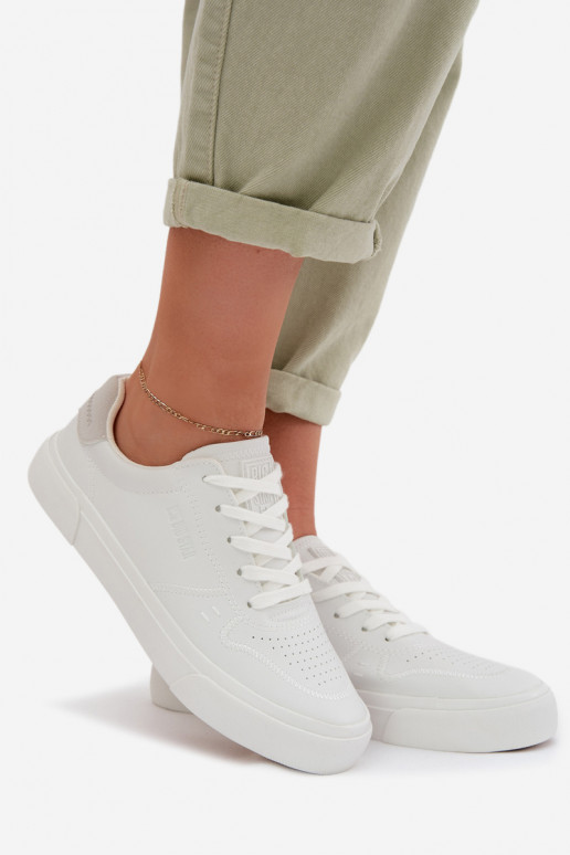 Moteriški sneakers modelio batai Big Star TT274008 baltos spalvos