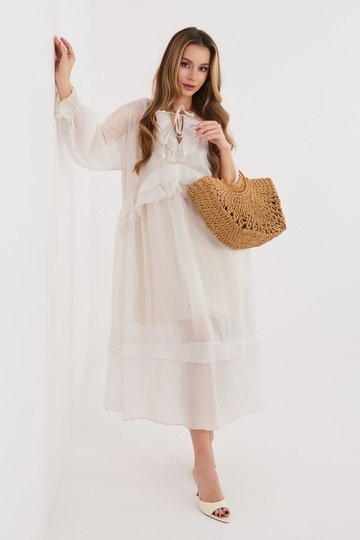 Suknelė IT SK šviesiai smėlio spalvos 2