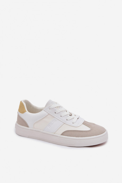 Moteriški žemi sneakers batai Big Star TT274767 baltos spalvos