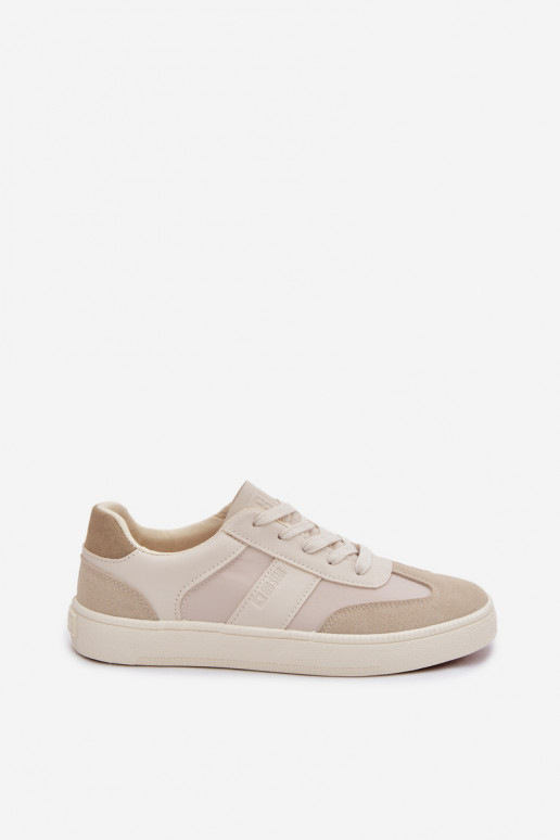 Moteriški žemi sneakers batai Big Star TT274768 smėlio spalvos