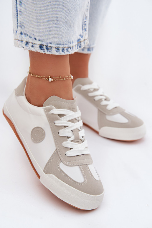 Moteriški sneakers batai Big Star TT274145 baltos spalvos