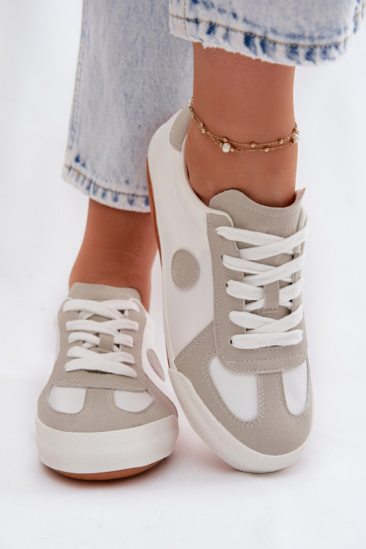 Moteriški sneakers batai Big Star TT274145 baltos spalvos