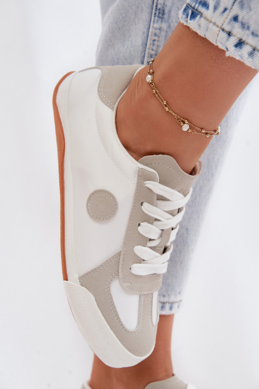 Moteriški sneakers batai Big Star TT274145 baltos spalvos