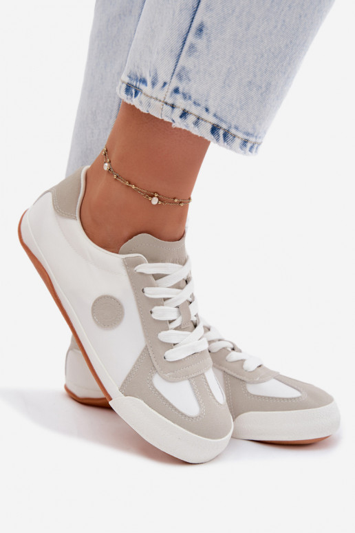 Moteriški sneakers batai Big Star TT274145 baltos spalvos