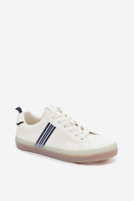 Dirbtinės odos sportbačiai Big Star TT274306 baltos spalvos