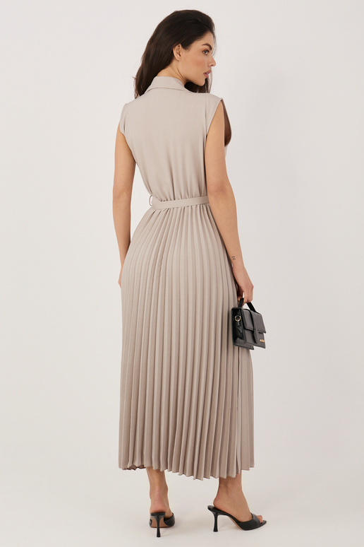 Suknelė IT tamsiai smėlio spalvos